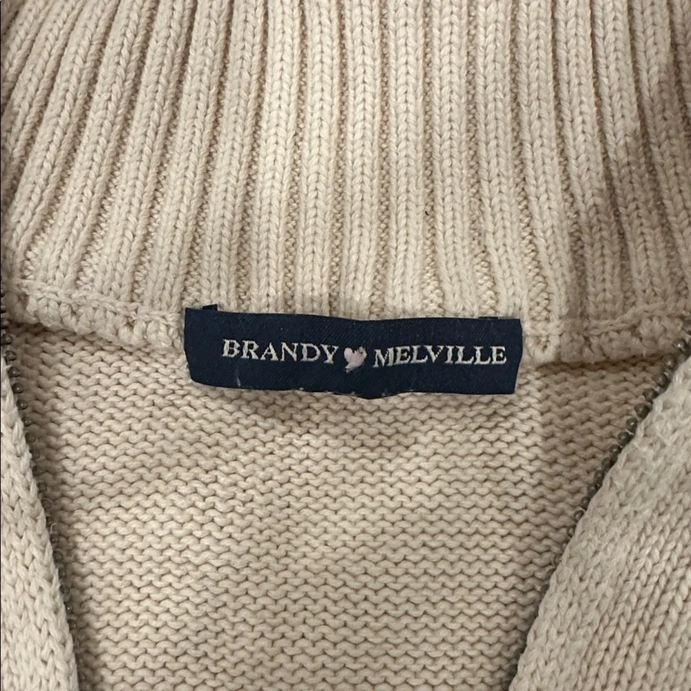 Brandy Melville Half Zip